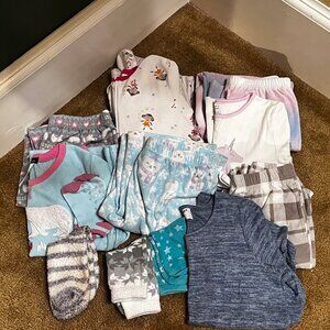 Lot of 10/12 PJ's & shorts